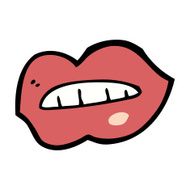 Cartoon Lips N37