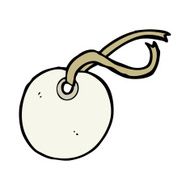 cartoon luggage tag N57