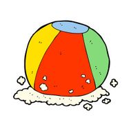 Cartoon Beach Ball N18