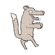 cartoon big bad wolf N10