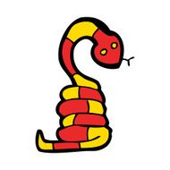 Cartoon Snake N280