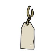 cartoon luggage tag N58