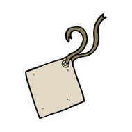 cartoon gift tag N27