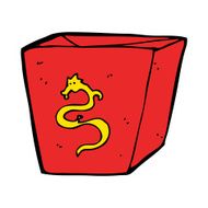 cartoon noodle box N52