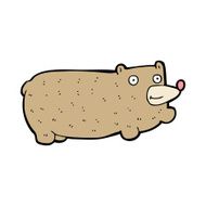 funny cartoon bear N99