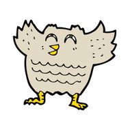 Cartoon Owl N210
