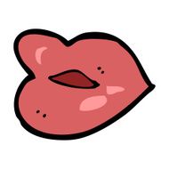 Cartoon Lips N38