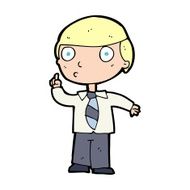 Cartoon School Boy N28
