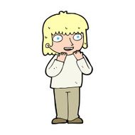 cartoon excited person N13