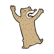 Cartoon Bear N143