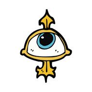 cartoon eye symbol N14