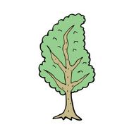 Cartoon Tree N231