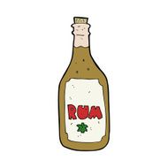 Cartoon Rum Bottle N19