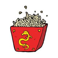 cartoon noodle box N55