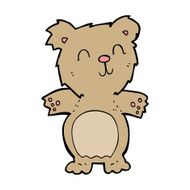 cartoon cute teddy bear N87