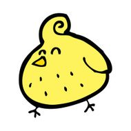 Cartoon Bird N541