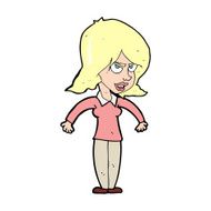 cartoon mean woman N17