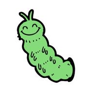 Cartoon Caterpillar N102