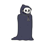 cartoon spooky halloween costume N25