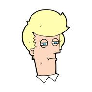 cartoon man with narrowed eyes N10