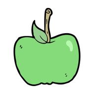 Cartoon Apple N191