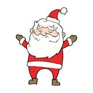 cartoon happy santa claus N44