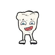 cartoon happy tooth N64