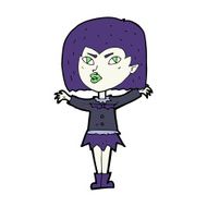 Cartoon Vampire Girl N344