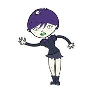 Cartoon Vampire Girl N345