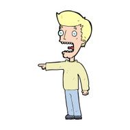 cartoon terrified man N402
