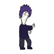 Cartoon Vampire N234