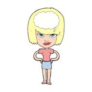 cartoon woman thinking N64