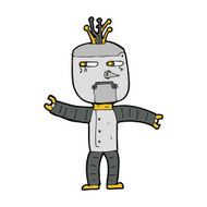 Cartoon Robot N407