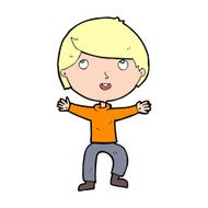 cartoon happy boy N352