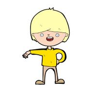 cartoon happy man N692