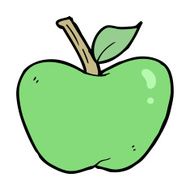 Cartoon Apple N192