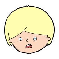 cartoon unhappy boy N85