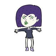 Cartoon Vampire Girl N346