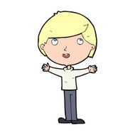 cartoon happy boy N355