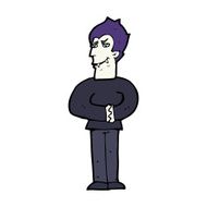 Cartoon Vampire N236