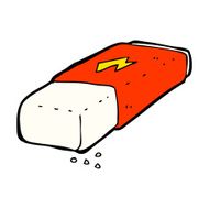 Cartoon Pencil Eraser N16