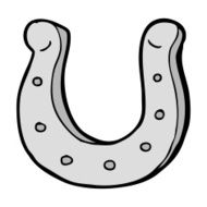 cartoon horseshoe N9
