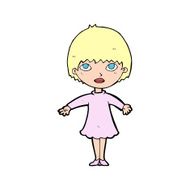 cartoon woman in dress N57
