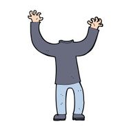 Cartoon Headless Body N15