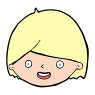 Cartoon Happy Face N79