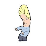 cartoon man with no worries N18