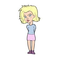Cartoon Woman N70