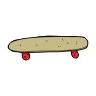 Cartoon Skateboard N103