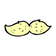Cartoon Mustache N57