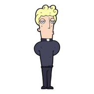 Cartoon Priest N18